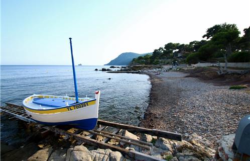 La plage de la Verne, un petit joyau à la Seyne